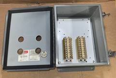 Hoffman A-10086CH Electrical Enclosure JIC Panel Box 10x8x6″ Wall Mount Used