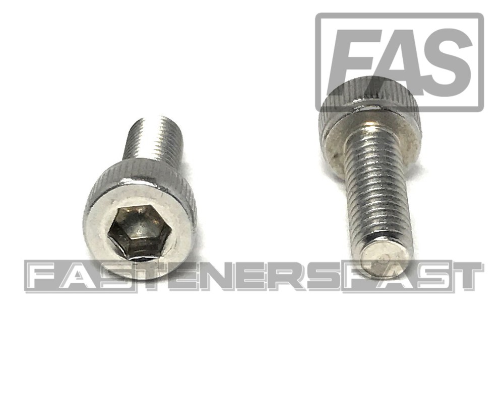 (25) M4-0.7 x 12 Stainless Steel Socket Head Socket Cap Screws DIN912 M4x0.7×12