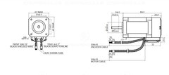 STEPPERONLINE Nema17 ClosedLoop Stepper Motor 80Ncm 2A w/Encoder 1000PPR 42x80mm