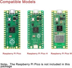 Compatible with Raspberry Pi Pico/Pico H/Pico W Breakout Board Terminal…