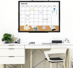 36 X 24 inches Magnetic Dry Erase Board with Aluminum Frame, Whiteboard