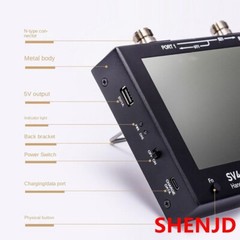SV4401A 50KHz-4.4GHz VNA Vector Network Analyzer 100DB Dynamic 7 Inch Touch LCD