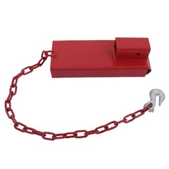 2″ Forklift Trailer Hitch Receiver Attachment Pallet Forks Towing Adapter Red
