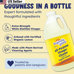 Originally Yellow Lemon White Vinegar For 64 Fl Oz (Pack of 2), Lavender
