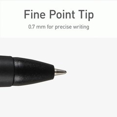 PENTONIC BR-T Retractable Ballpoint Pens 18 Count Blue Ink 0.7 mm Fine Point