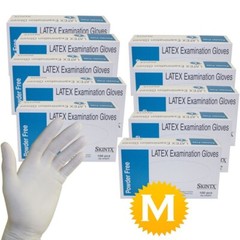 1000 Gloves – Medium – Latex Medical Exam Dental Powder Free Disposable Gloves