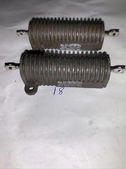 Dale wire wound 900 Ohm 40 Watt Black Resisters Quantity Of (2) *NEW*