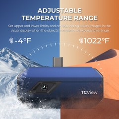 TOPDON TC001 Thermal Imaging Camera 256×192 40mK USB Type C Android OneGrade