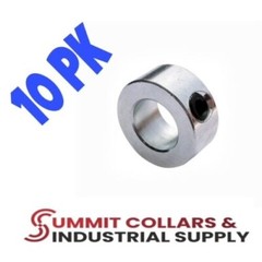 2” Bore Stainless Steel Shaft Collars Set Screw Style (10 PCS)
