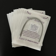 Dental Orthodontic Niti Super Elastic Rectangular Arch Wire Ovoid/Natural