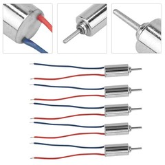 5pcs DC 4.5V 0.12A 0.12W 250RPM Micro Coreless Motor, 4mmx8mm Small Motor, Mi…