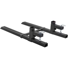 VEVOR 43″ 2000lbs Pallet Fork Clamp On Tractor Forks Adjustable Bucket Forks