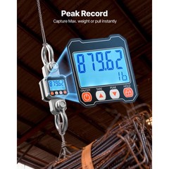 Uimoso Digital Crane Scale 6600 lbs/3000 kg Industrial Heavy-Duty Hanging Scale