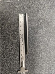 Omax type abrasive Waterjet  Tube Cutting Head Nozzle .314 OD .040 ID 4.00 long
