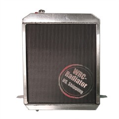 Polished Aluminum Radiator For John Deere 300D 310C 310D 315D Backhoe AT167021