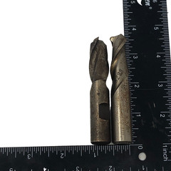 Lot of 2 End Mills 2 Flutes Hanita and Generic 5/8″ Diameter