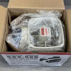 New Potter Amseco SSX-52S Siren with BLUE Strobe Light New Open Box