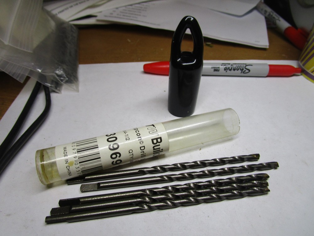 5/32″ ClimaShield™ 4-1/2″ OAL 0.190″ Shank 2 Flute Hammerdrill Bit QTY 5