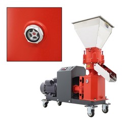 220V 6MM Animal Feed Pellet Mill Machine Feed Granulator 4 Heads 150-200KG/H
