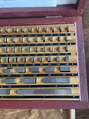 Gage block set 81 Pcs From .050-4.000