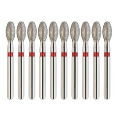 Dental Football Diamond Burs Red Yellow Green Multi-Use Friction Grip FG 368 379