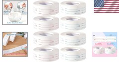 Blue & Red Food Labels Set – 4000 Pieces Removable Stickers