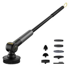 Fanttik Flip G9 Pro Electric Scrubber, VoltiPulse Motor, Dual-Speed Black