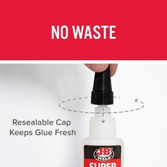 J-B Weld 33120H SuperWeld Glue – Clear Super Glue – 20g