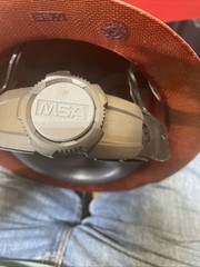 Vintage MSA Skullgard Brown Hard Hat
