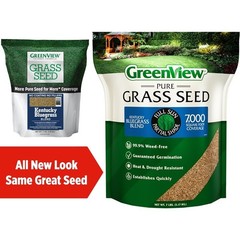 Pure Grass Seed Kentucky Bluegrass Blend 7 Lb 7000SqFt 14-28 Days Germinate