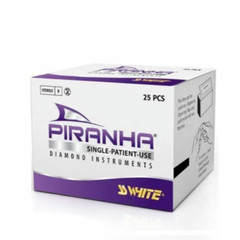 SS White PIRANHA DIAMOND 863-012F Flame 25/Pack