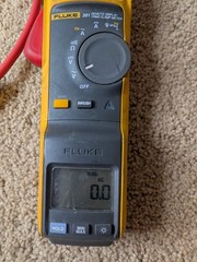 Fluke 381 Remote Display True RMS AC/DC Clamp Meter with iFlex 2500A Used WORKS