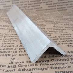 1/4″ Thick x 2″ x 2″ Aluminum Angle x 48″ Long, 6061 Aluminum