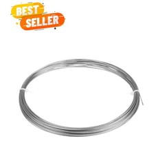 1/32″0.8mm 304 Stainless Steel Cable Wire Rope 7×7 Strands Core 50ft 15M Airc…