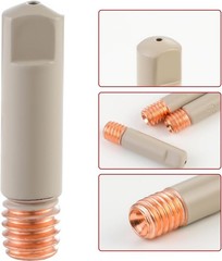MIG Welding Tips with Non-Stick Coating, Ceramic Welding Nozzle MB15 15AK MIG…