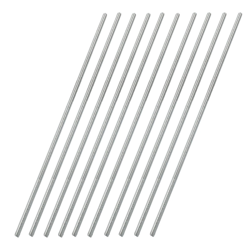 M3 Threaded Rod 150mm Stainless Steel Fully Threaded Stud 10 Pack
