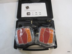 2PCS Wireless LED Trailer Lights Kit with 7 Pin Plug & Magnetic Base