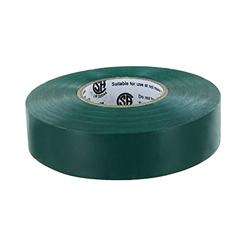Green Electrical Tape – 20 Roll Pack (60′ x 3/4″ x 0.07″ )
