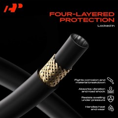 A-Premium Power Steering Hose Infiniti G25 G35 G37 Nissan 370Z