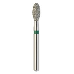Football Diamond Burs FG Friction Grip Dental Multi-Use Green Red Yellow 368 379