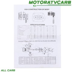 ALL-CARB 10FT Manual Lever Chain Hoist 3/4T 1650 Lbs Capacity Chain Come Along