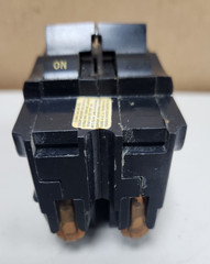 😎 (2) FEDERAL PACIFIC STAB-LOK 40 AMP CIRCUIT BREAKER 120/240 VAC 2 POLE NA240