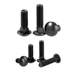 SCXCLY 10 Sets Carriage Bolts Screws, (5/16-18 x 2″) Round Head, Square Neck,…