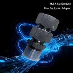Mini Excavator M22 X 1.5 Hydraulic Filter Adapter1p8fO