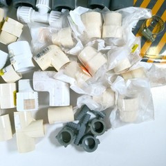 PVC/Metal Plumbing Fittings Lot DIY Handyman Plumber New Open Box
