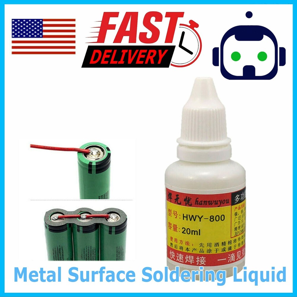 20ml Stainless Steel Flux Soldering Paste Stainless Steel Liquid Solder Tool New