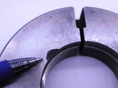 2 1/8 16 UN 3A THREAD RING GAGE 2.125 2.1250 GO ONLY P.D. = 2.0844 INSPECTION