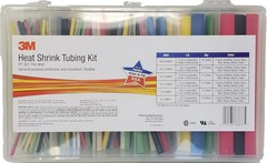 3M 7000031588 Heat Shrink Tubing FP-301 Color Assortment Kit, 1 Kit