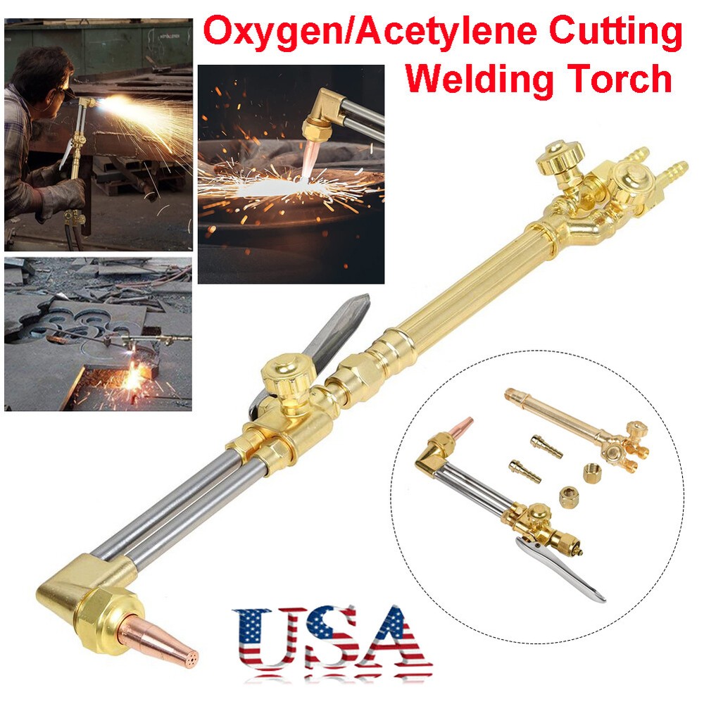 Heavy Duty Victor Style CA1350 100FC Oxygen Acetylene Cutting Welding Torch Kit