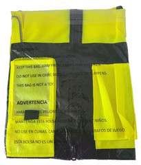 OPLERAI Safety Vest Unisex SIZE 4XL Sleeveless Yellow Multi-Function Pockets NEW